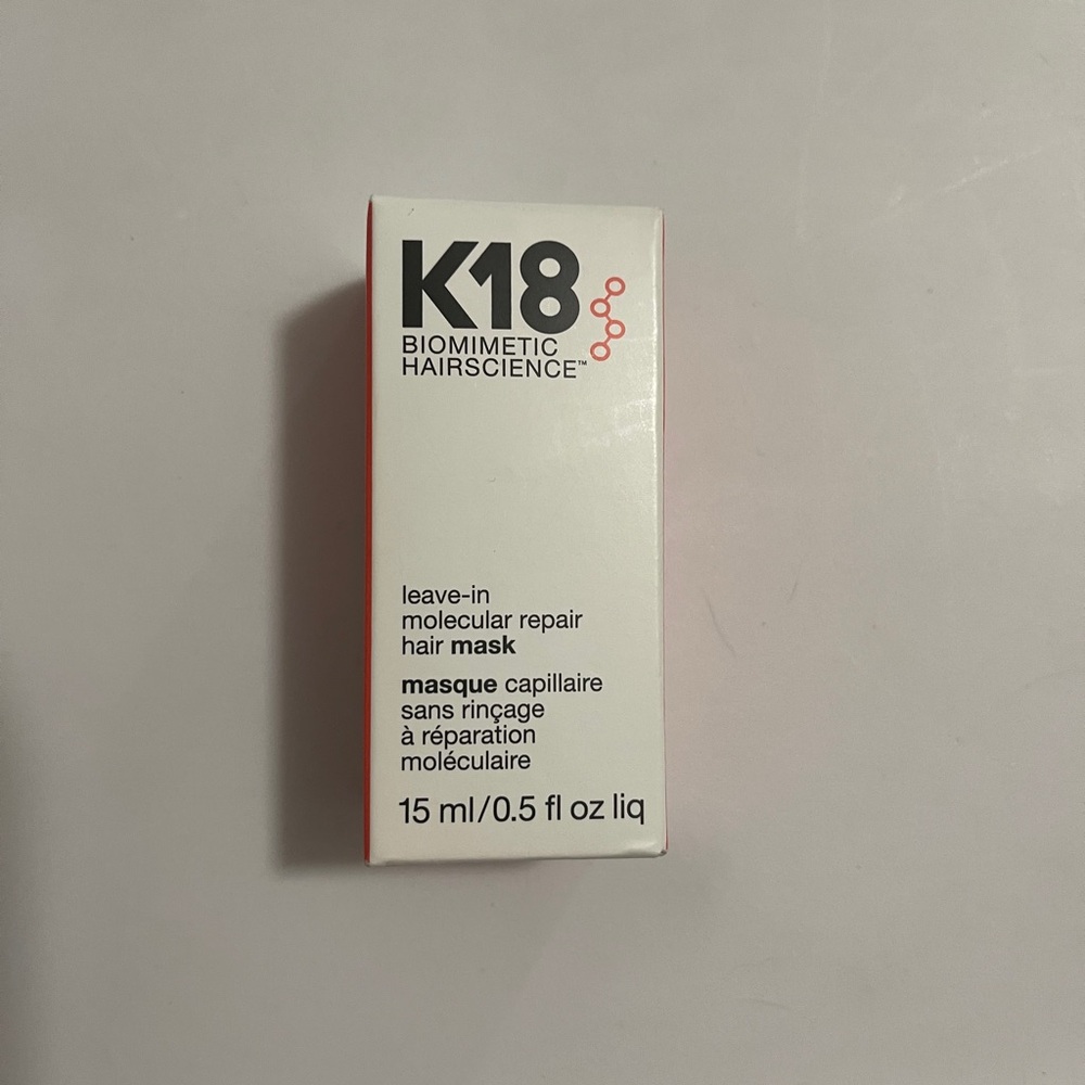 K18 Leave-In Molecular Repair Hair Mask - White